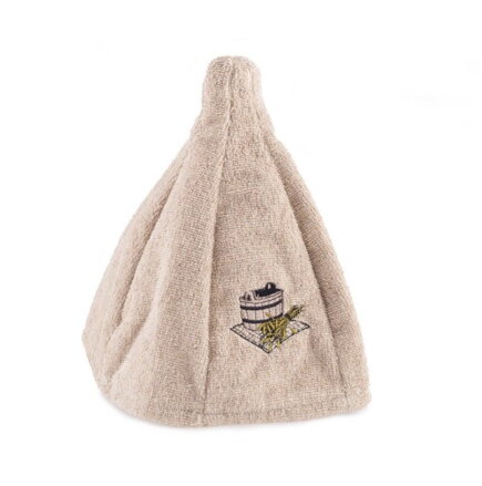 Čiapka do sauny BEIGE unisex