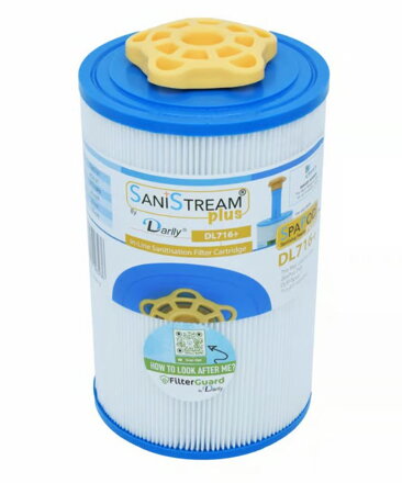 Kartušový filter do vírivky Darlly DL716 SaniStream: 4CH-21, PTL18P4 