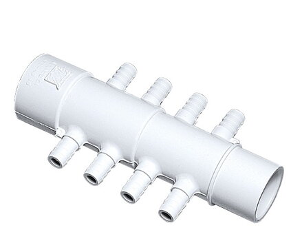 Rozdelovač 1″ x (8) 3/8″ pre vírivky a hydromasážne vane