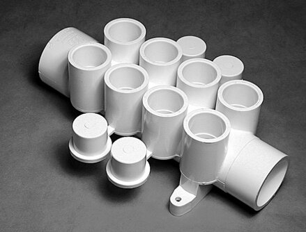 Rozdelovač vírivkový 1,5" S x 1,5" Spigot x (8) ¾” pre hydromasáž