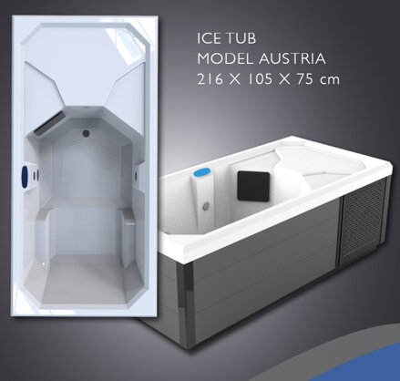 Ochladzovacia vírivka ICE TUB - AUSTRIA