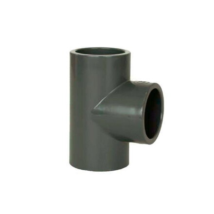 PVC-U bazénová tvarovka: T-kus 90° 50 mm 
