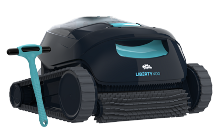 DOLPHIN LIBERTY 400, bezkáblový bazénový vysávač AKU