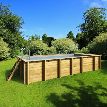 Drevený bazén Pool'n Box 620 x 250 x 133 cm