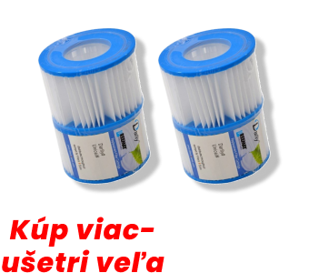 2 bal. Kartušový Filter pre nafukovacie vírivky Lay-Z SPA BestWay
