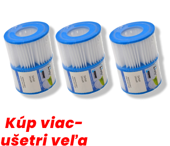 3 bal. Kartušový Filter pre nafukovacie vírivky Lay-Z SPA BestWay