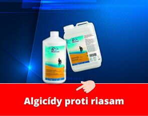 Ako odstrániť riasy z bazénovej vody? Použite naše algicídy, účinne odstránia riasy