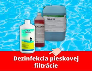 Dezinfekcia bazénových filtrov