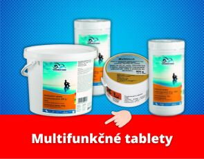 Multifunkčné tablety do bazéna