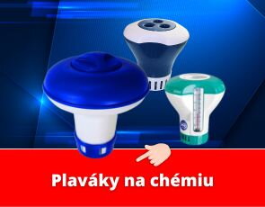 Plaváky pre bazénovú chémiu