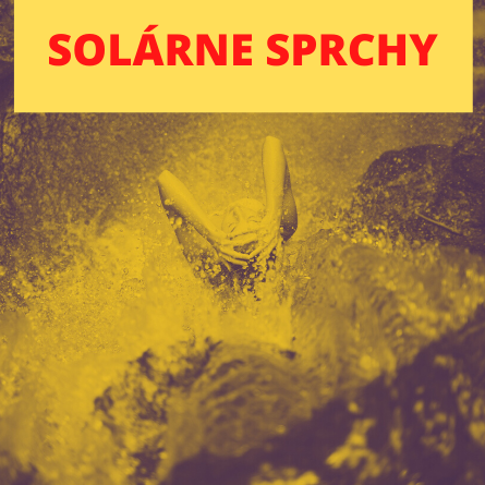 Solárne sprchy k bazénu