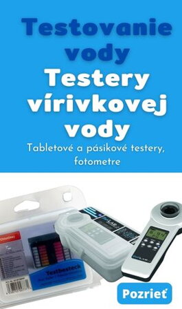 tester vody vo vírivke