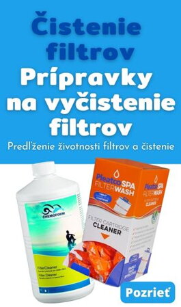 čistenie filtrov