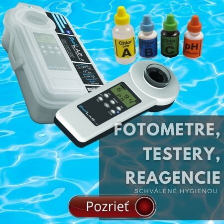 fotometre a testery bazénovej vody