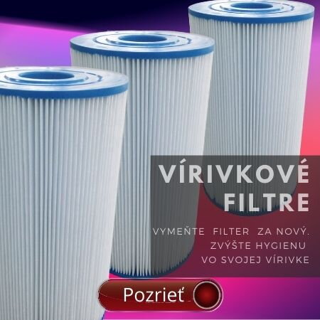 Vírivkové filtre kartušové filtre k bazénom Vírivkové filtre kartušové filtre k bazénom