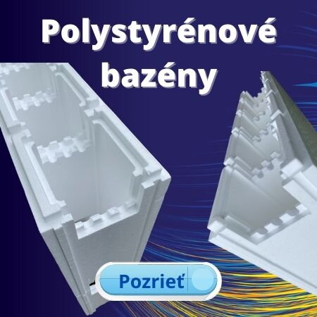 polystyrénové tvárnice pre bazény