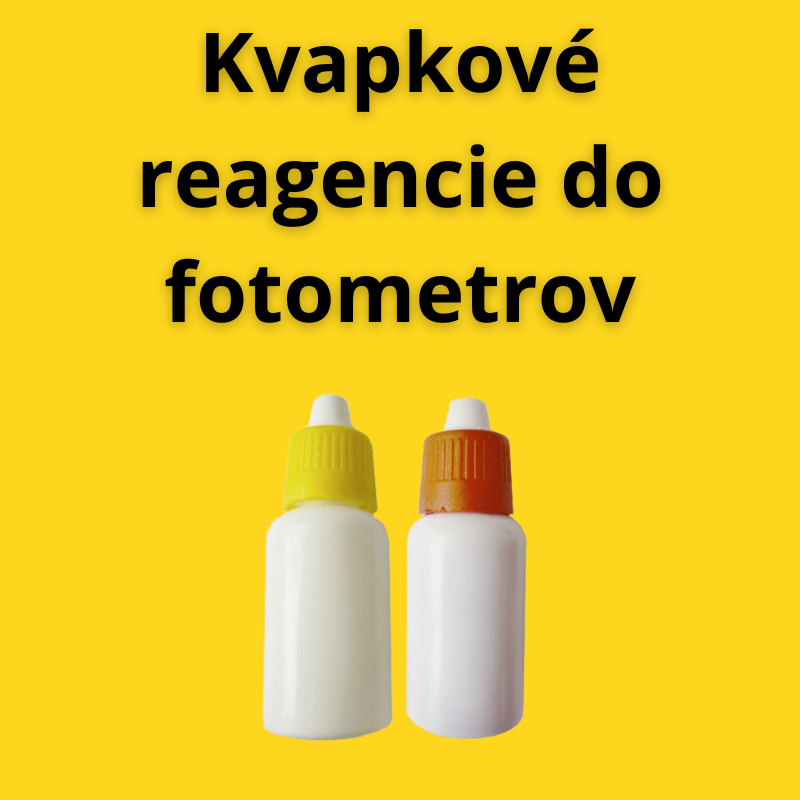 Kvapkové reagencie k bazénovým testerom Kvapkové reagencie k bazénovým testerom