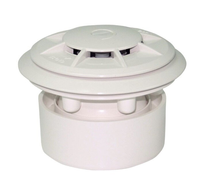 Podlahová tryska pre šikmé bazénové dno s fóliou Ø 124 mm