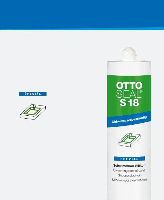 Špeciálny bazénový silikón 310ml (biely) na utesnenie spojov