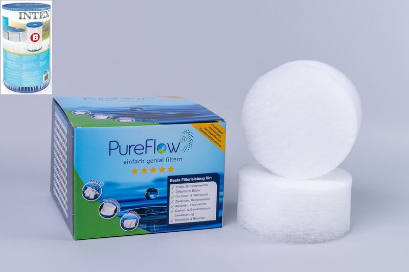 INTEX B 3D filtračná náplň PureFlow® Ø160 x H 70 mm (2 ks)