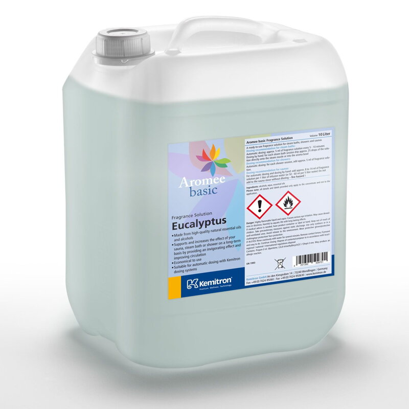 Vonná esencia do parnej sauny KEMITRON eukalyptus 5 l