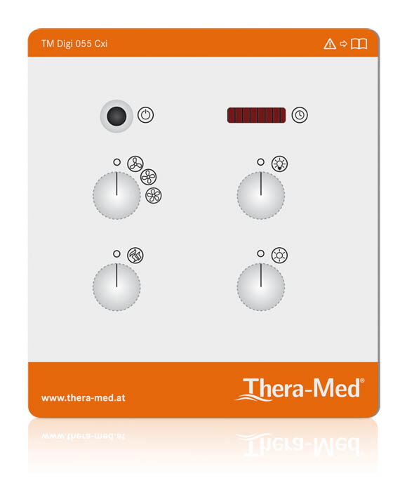 Ovládanie k infražiaričom TM Digi 055Cxi Thera-Med