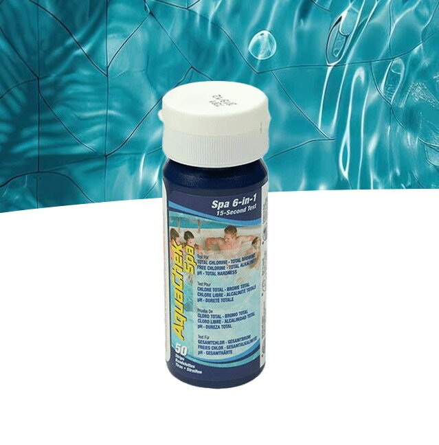 Testovacie prúžky AquaChek SPA 6-in-1 pre vírivky a bazény
