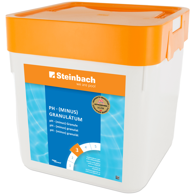 Aquacorrect pH mínus granulát 7,5 kg Aquacorrect pH mínus granulát 7,5 kg