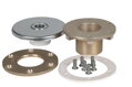 Vstupná dýza d= 18 mm - závit 11/2" ex, 40 mm, príruba, fóliové základne.
