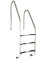 Rebrík z nehrdzavejúcej ocele triedy RVM-3 s rôznymi výškami zábradlia (štandard), AISI 304