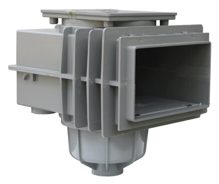 SKIMMER V20 na betón, 200 x 150 mm - sivá (RAL7037)