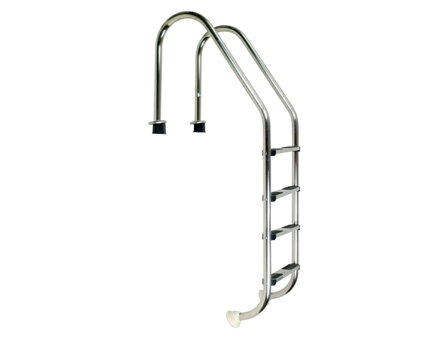 Štandardný rebrík z nehrdzavejúcej ocele so 4 priečkami, AISI 316