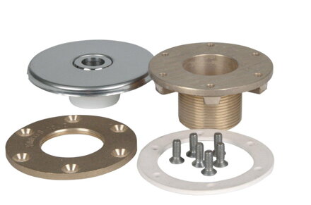 Vstupná dýza d= 18 mm - závit 11/2" ex, 40 mm, príruba, fóliové základne.