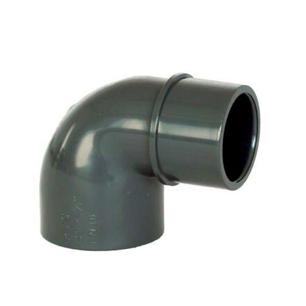 PVC tvarovka - uhol 90° 50 int. x 50 ext.