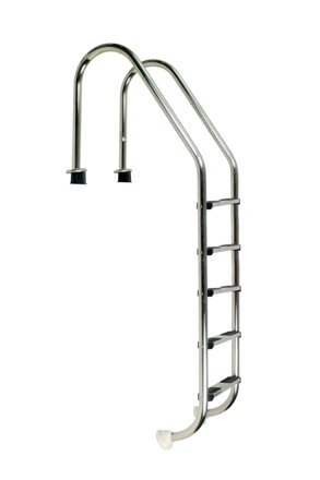 Štandardný rebrík z nehrdzavejúcej ocele s 5 priečkami, AISI 304