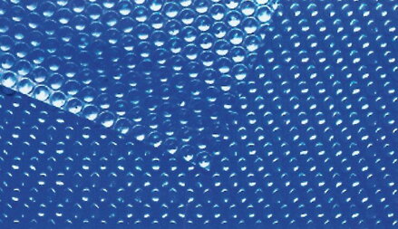 Solárna fólia - 500 mic/metre: 50m x 6,0m, farba modrá