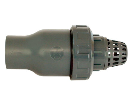Armatúry - Kónický spätný ventil 50 mm so sacím košom