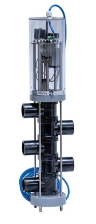 Motorizovaný 5-cestný čistiaci ventil STARWAY -- Ø63 mm; rozstup 190 mm