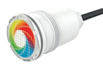 Svetlo SeaMAID MINI-Tube - 9 RGB LED diód, inštalácia na dýzu