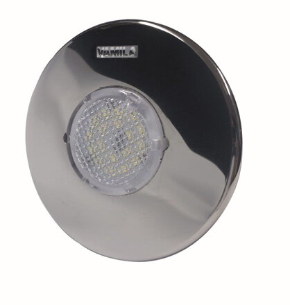 MINI Tube -- prvok z nehrdzavejúcej ocele VAMILA, 18 LED bielych, 6 W, pre vopred vyrobené bazény