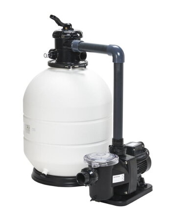 Filtračné zariadenie KIT ROMA 400 6m3/h so základňou a čerpadlom FREEFLO