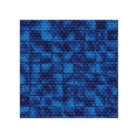 AVfol Decor Protišmyková úprava - Mosaic Blue Electric; šírka 1,65 m, 1,5 mm, 25 m rolka