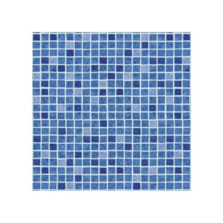 AVfol Decor Protišmyková úprava - Mozaika modrá; šírka 1,65 m, 1,5 mm, 25 m rolka