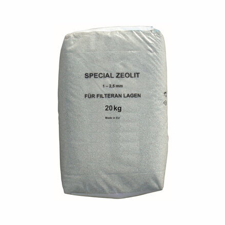 Zeolit -- filtračná vložka, balená 20 kg