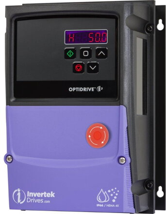 Frekvenčný menič OPTIDRIVE E3 - 1,5kW; 7A; 1x 230V / 3x 230V; IP66