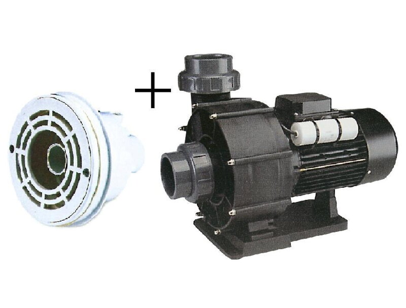 Čerpadlo 66 m3/h, 400V, 2,2 kW+ protiprúdová hlavica (dýza 40 mm+sanie) Čerpadlo 66 m3/h, 400V, 2,2 kW+ protiprúdová hlavica (dýza 40 mm+sanie)