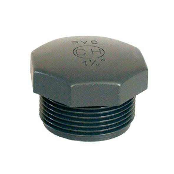 PVC tvarovka - zátka 3/4" ext.