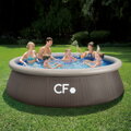 Bazén Planet Pool CF QUICK ratan - 366 x 91 cm
