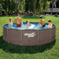 Bazén Planet Pool CF FRAME ratanový - 305 x 91 cm