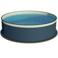 Bazén Planet Pool ANTRAZIT/Piesok - samotný bazén 350 x 90 cm